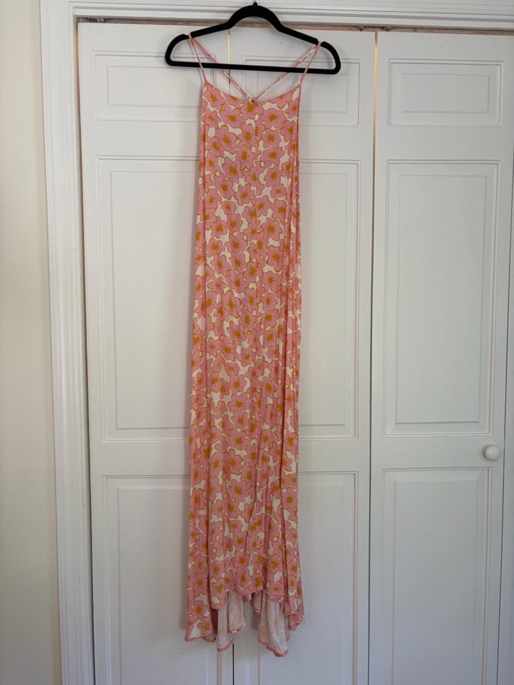 Citrine Lizzie Dress in Coral Floral